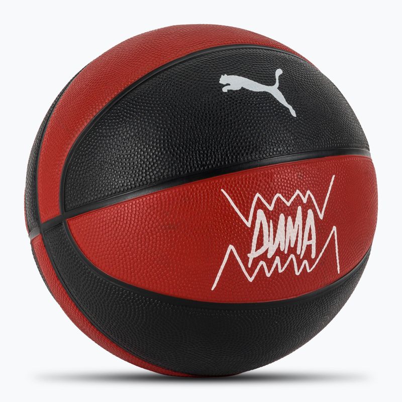 PUMA teamJAWS Basketball puma rot/puma schwarz Größe 6 2