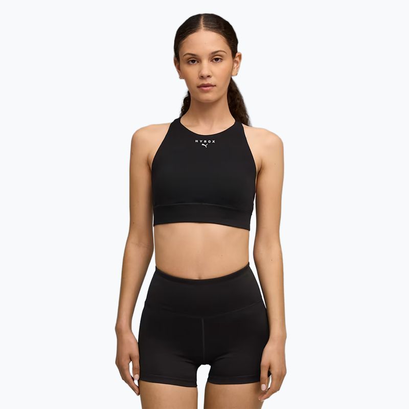 Sport-BH PUMA x HYROX Shapeluxe High Neck schwarz