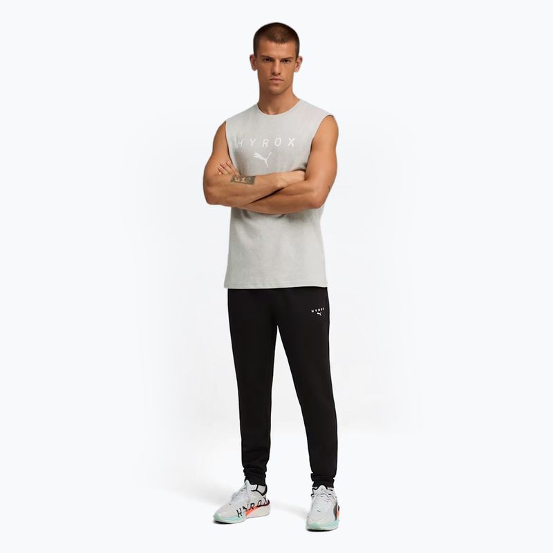 Herren Trainingsshirt PUMA x HYROX Cutoff Tank grau 2