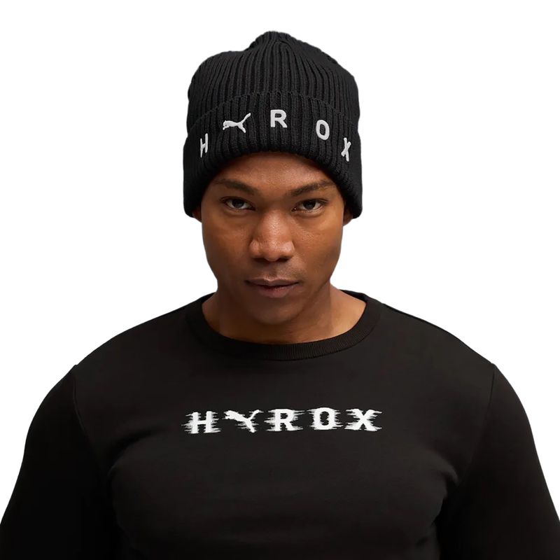 Wintermütze Puma Hyrox Mid Crown Beanie black 4
