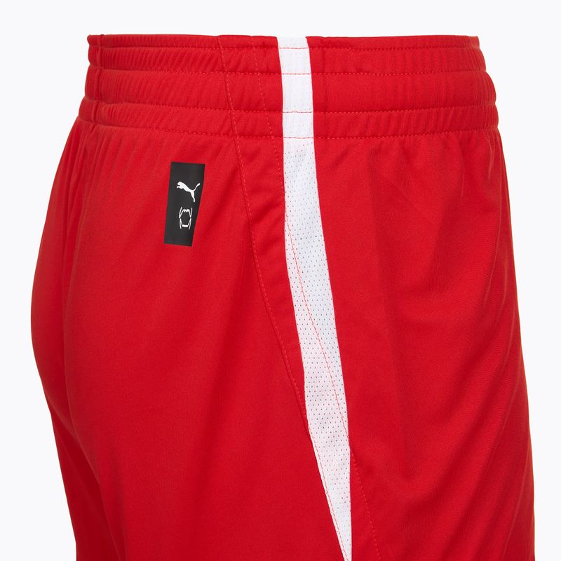 Herren-Basketball-Shorts PUMA teamJAWS Starter für alle Zeit rot 4