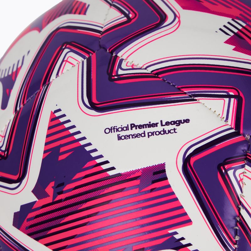 PUMA Orbita Play PL Brilliance Fußball puma weiß/multicolor Größe 3 4