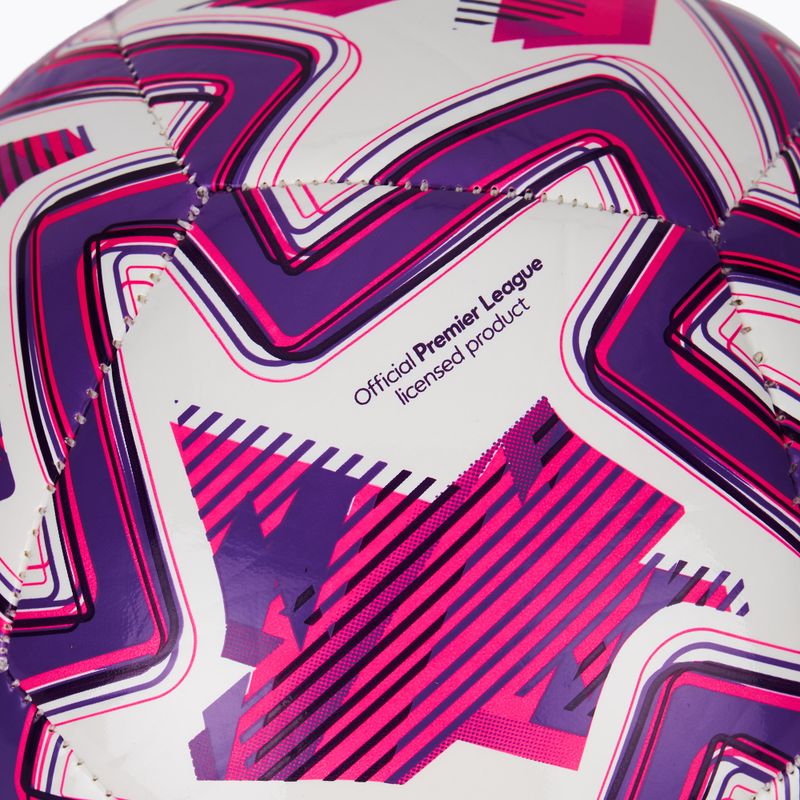 PUMA Orbita Play PL Brilliance Fußball puma weiß/multicolor Größe 4 4