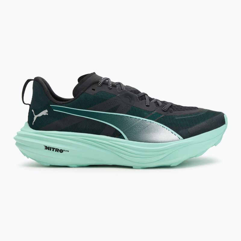 Herren PUMA Deviate Nitro Elite Trail grün Gelände / mint schmelzen Laufschuhe 2