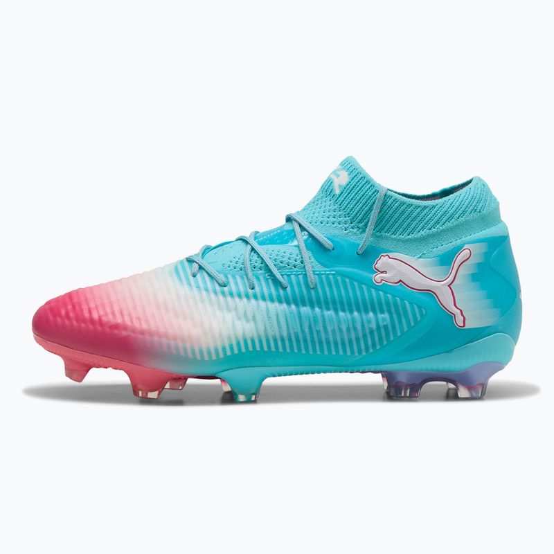 PUMA Future 8 Ultimate Re-Charge FG Herren Fußballschuhe Hero Blau/Puma Weiß/Sunset Pink 8