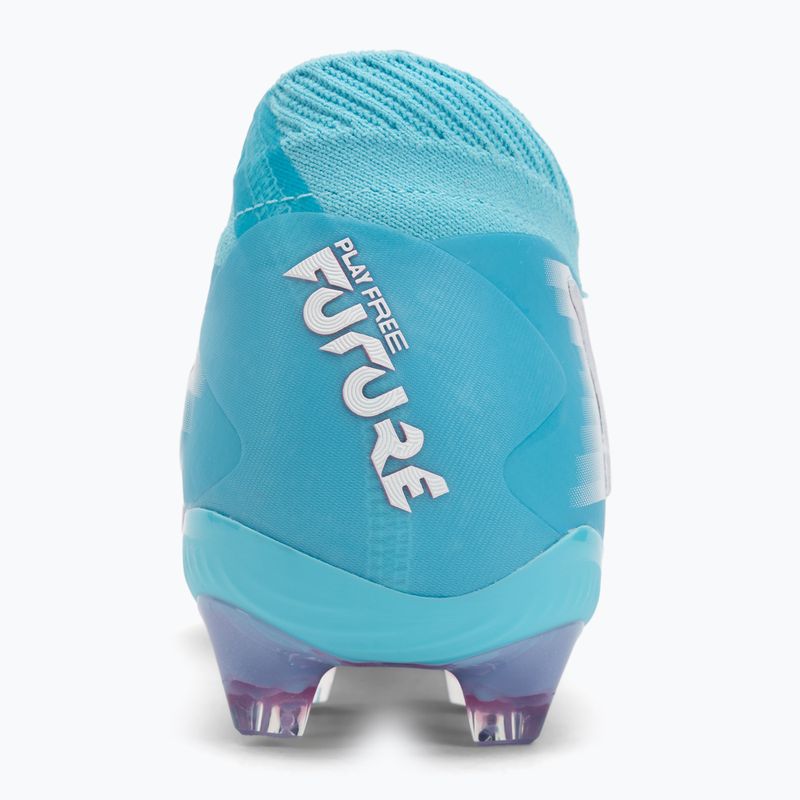 PUMA Future 8 Ultimate Re-Charge FG Herren Fußballschuhe Hero Blau/Puma Weiß/Sunset Pink 6