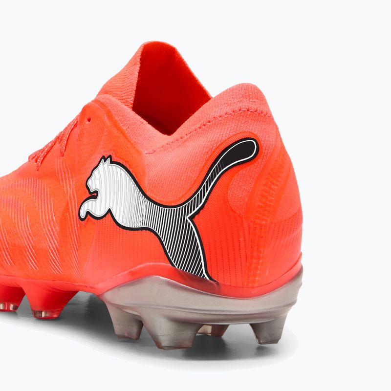 Fußballschuhe PUMA Future 9 Fusion FG/AG glowing red/puma white/puma black/puma silver 8