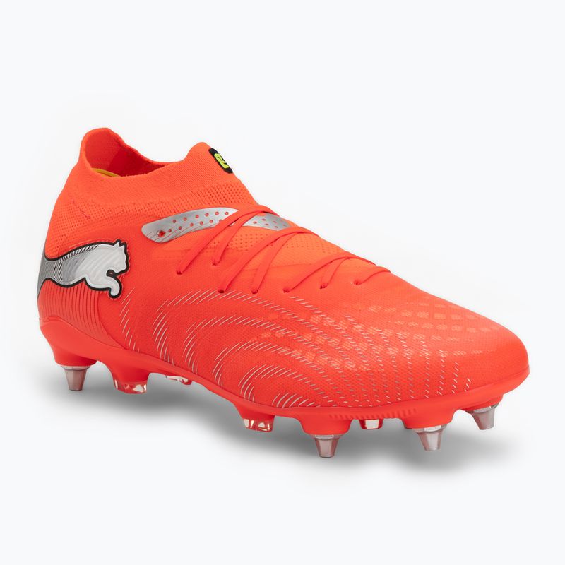 Herren-Fußballschuhe PUMA Future 9 Pro MxSG glowing red/puma white/puma black/puma silver