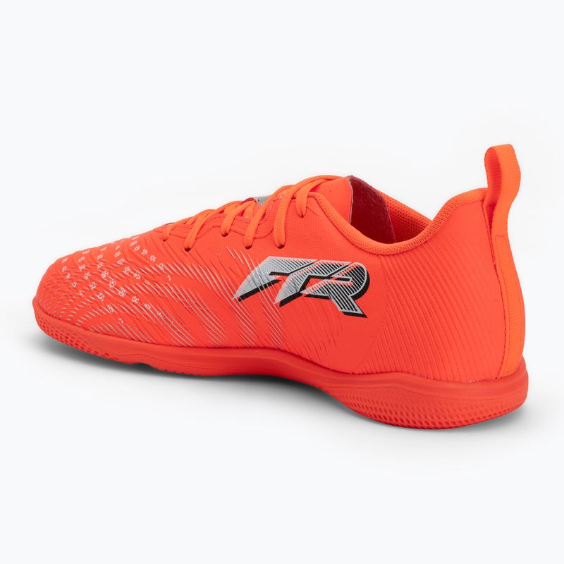 Kinder-Fußballschuhe PUMA Future 9 Play IT Jr glowing red/puma white/puma black/puma silver 3