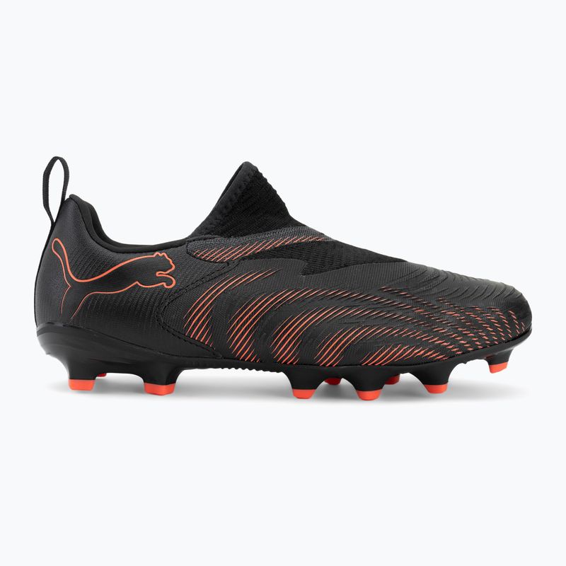 Kinder Fußballschuhe PUMA Future 9 Match LL FG/AG Jr puma black/glowing red/strong grey 2
