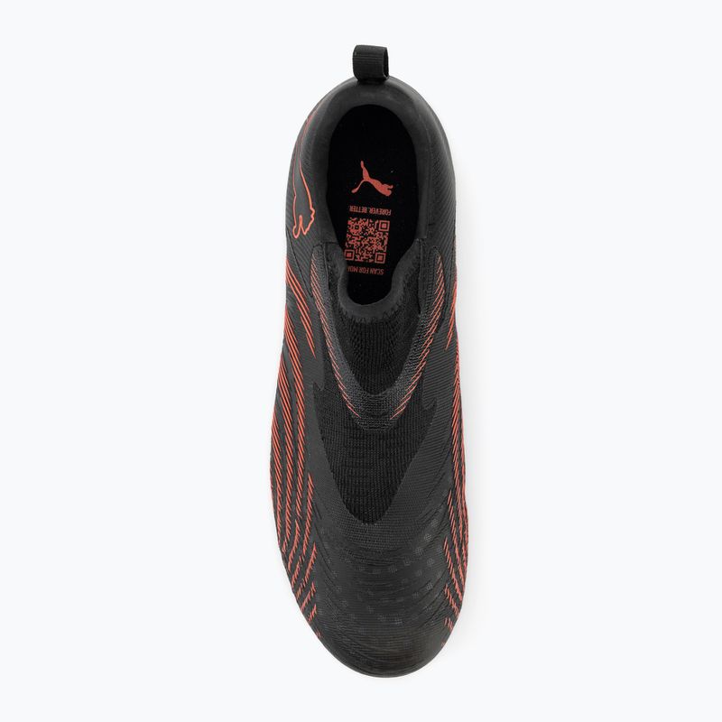 Kinder Fußballschuhe PUMA Future 9 Match LL FG/AG Jr puma black/glowing red/strong grey 5