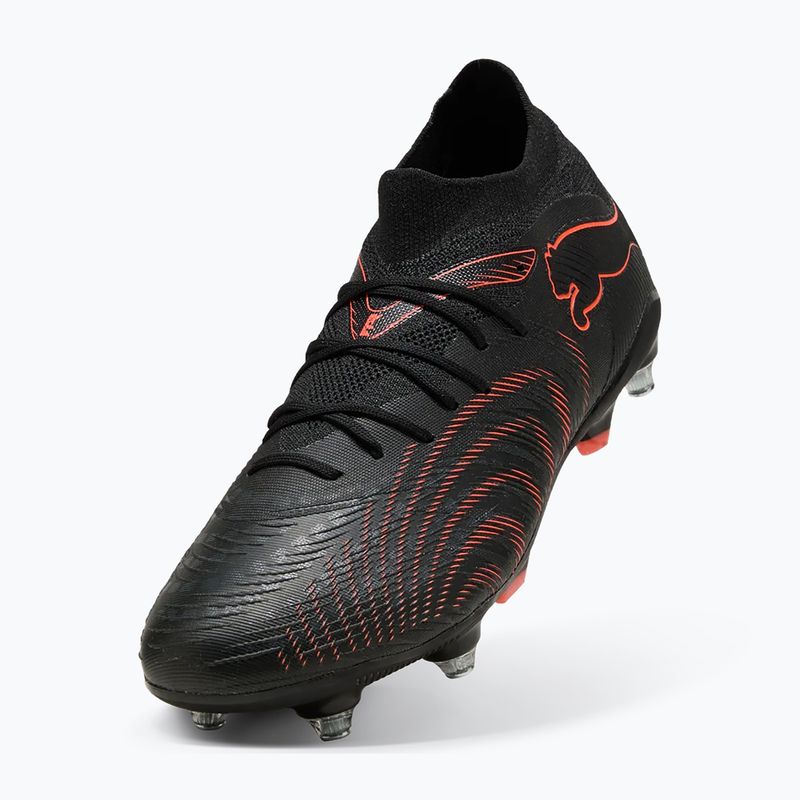 Fußballschuhe PUMA Future 9 Match MxSG puma black/glowing red/strong grey 8