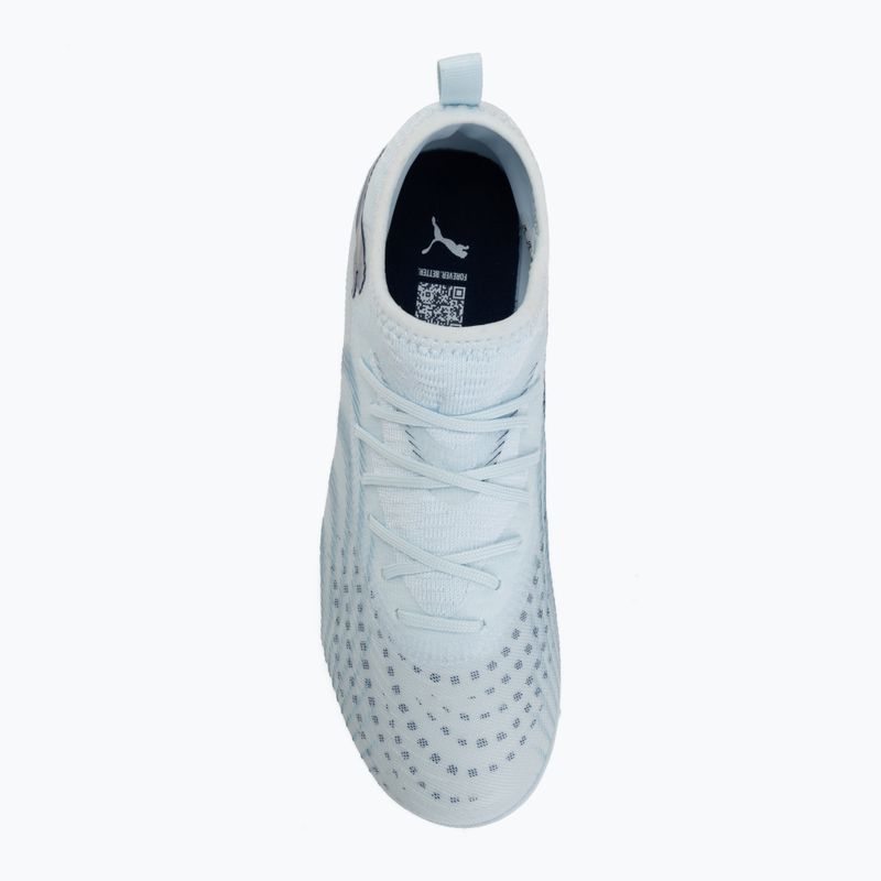 Kinder Fußballschuhe PUMA Future 9 Match TT + Mid Jr icy blue/puma white/blue jewel 5