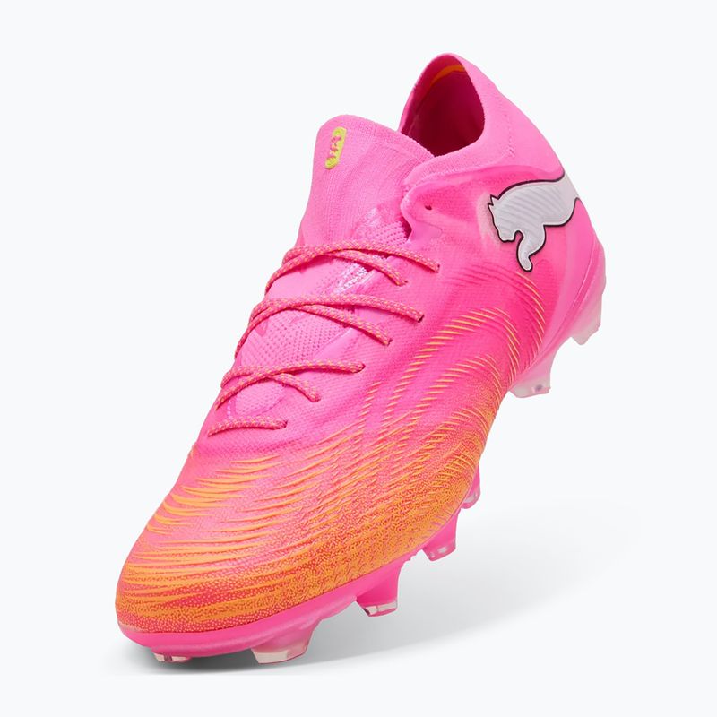 Fußballschuhe PUMA Future 9 Fusion FG/AG poison pink/sun stream/bright aqua/puma wht 4