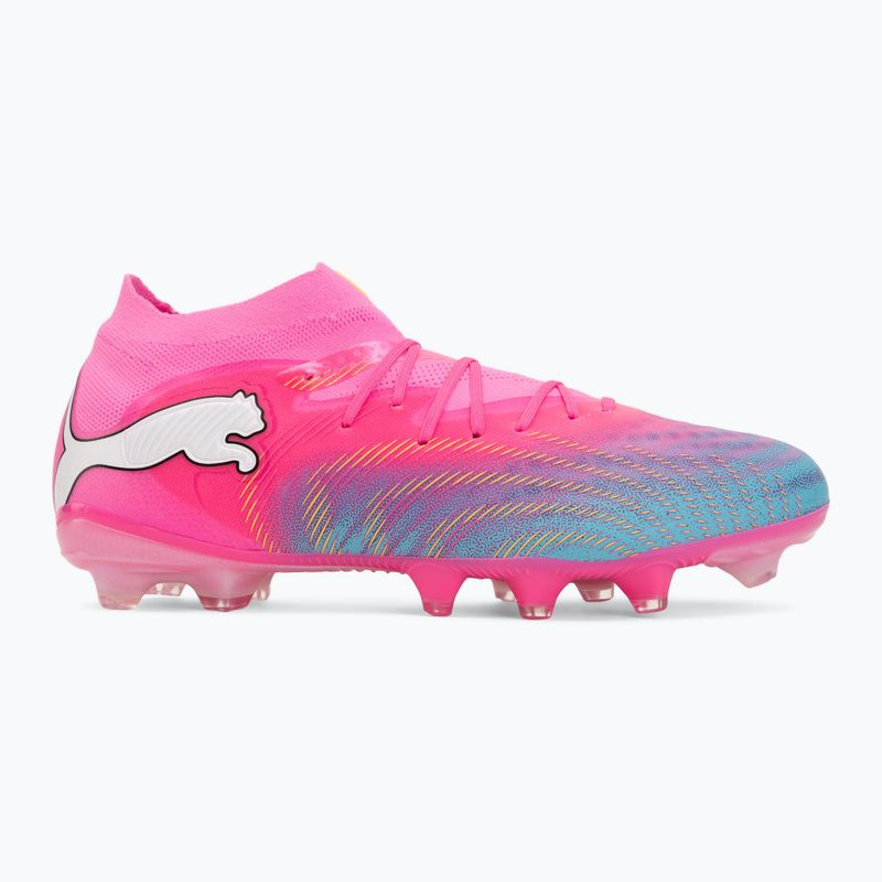 Fußballschuhe PUMA Future 9 Pro FG/AG poison pink/sun stream/bright aqua/puma white 2