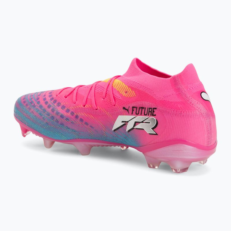 Fußballschuhe PUMA Future 9 Match FG/AG poison pink/puma white/sun stream/bright aqua/puma black 3