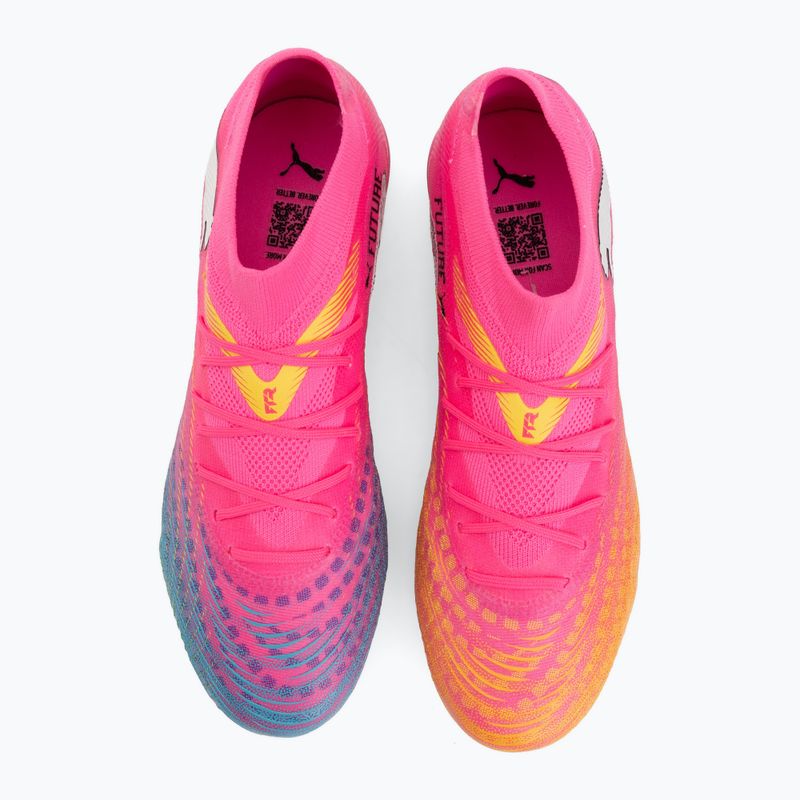 Fußballschuhe PUMA Future 9 Match FG/AG poison pink/puma white/sun stream/bright aqua/puma black 5