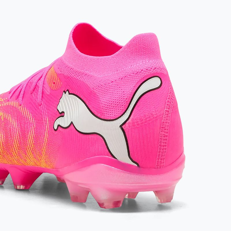Fußballschuhe PUMA Future 9 Match FG/AG poison pink/puma white/sun stream/bright aqua/puma black 4