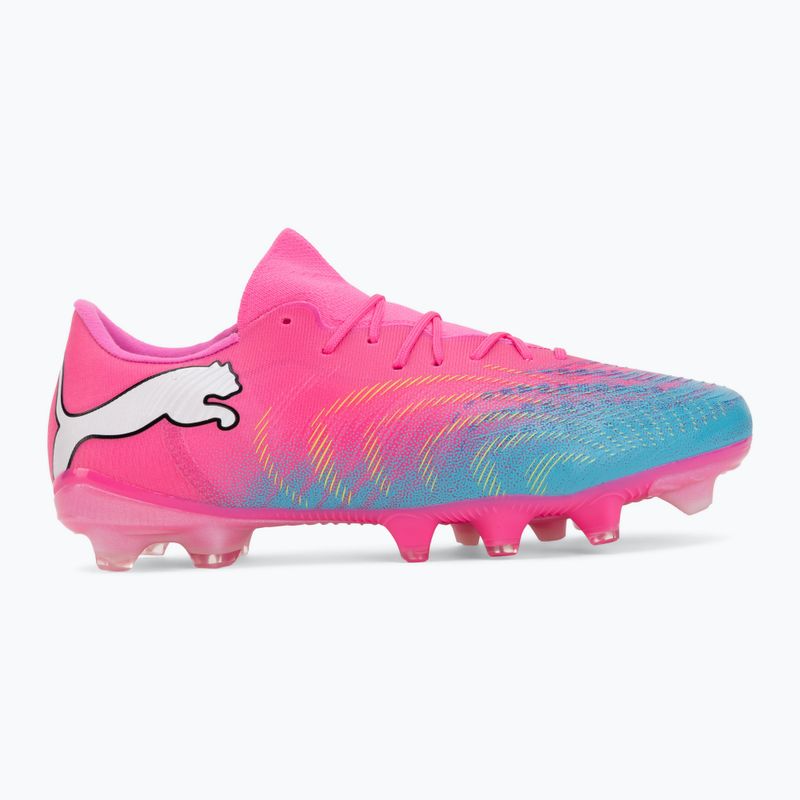 Fußballschuhe PUMA Future 9 Match Fusion FG/AG poison pink/puma white/sun stream/bright aqua/puma black 2