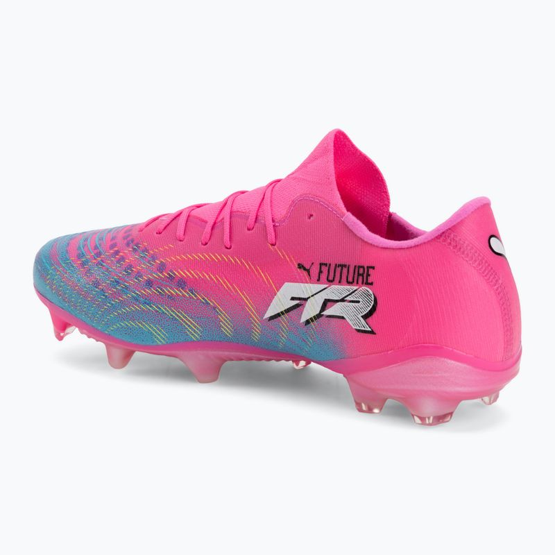 Fußballschuhe PUMA Future 9 Match Fusion FG/AG poison pink/puma white/sun stream/bright aqua/puma black 3