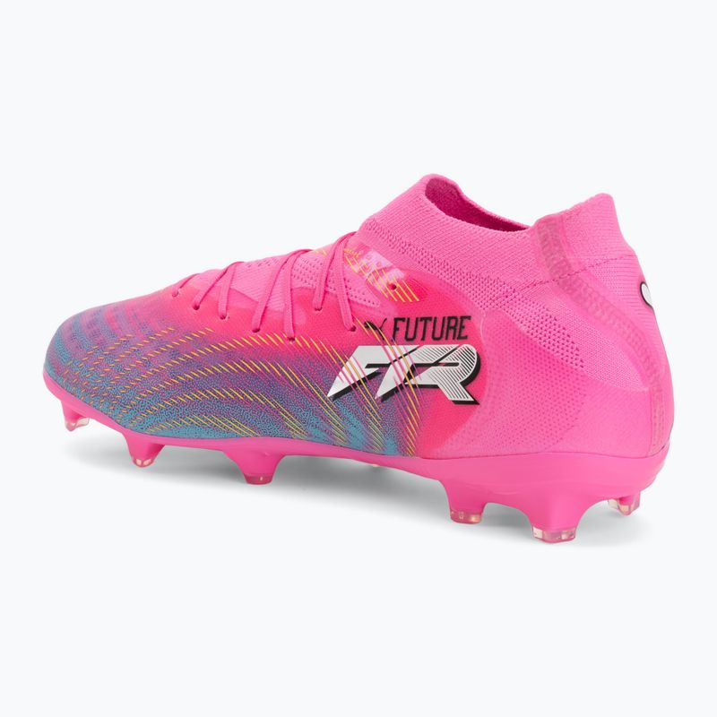 Kinder Fußballschuhe PUMA Future 9 Pro FG/AG Jr poison pink/puma wht/sun stream/bright aqua/puma blk 3