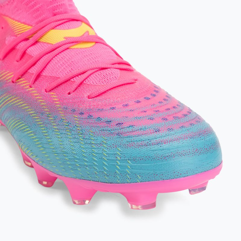 Kinder Fußballschuhe PUMA Future 9 Match FG/AG Jr poison pink/puma white/sun stream/bright aqua/puma black 7