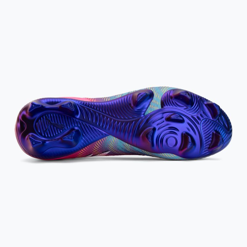 Fußballschuhe PUMA Future 9 Ultimate FG poison pink/puma wht/sun stream/bright aqua/puma blk 4