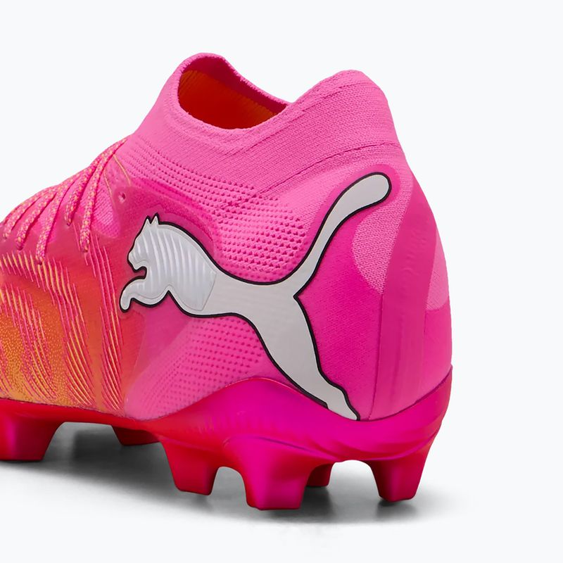 Fußballschuhe PUMA Future 9 Ultimate FG poison pink/puma wht/sun stream/bright aqua/puma blk 4