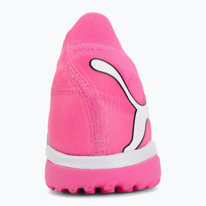 Fußballschuhe PUMA Future 9 Match TT poison pink/puma white/sun stream/bright aqua/puma black 6