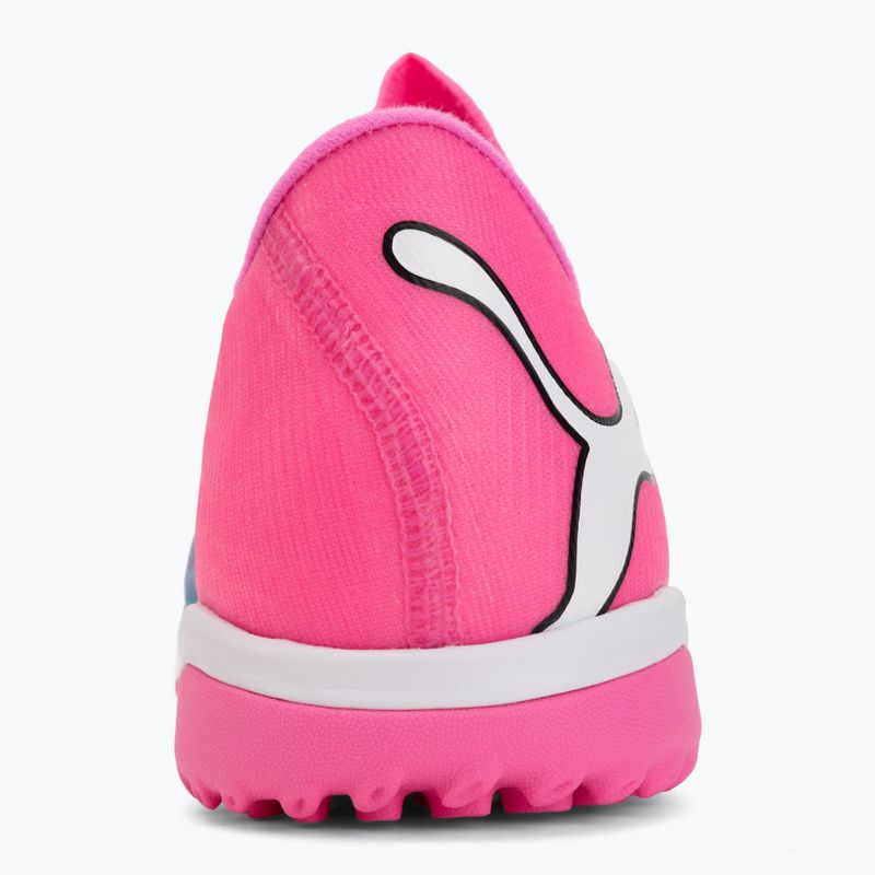 Fußballschuhe PUMA Future 9 Match Fusion TT poison pink/puma white/sun stream/bright aqua/puma black 6