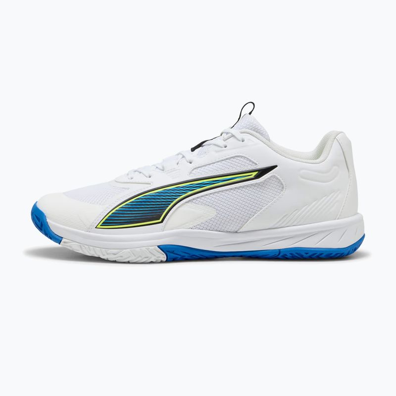 Handballschuhe PUMA Accelerate Pro 4 Game On puma white/glowing red/ultra blue 8
