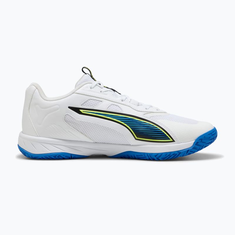 Handballschuhe PUMA Accelerate Pro 4 Game On puma white/glowing red/ultra blue 9