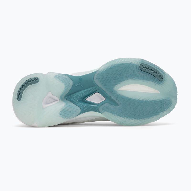 Damen Handballschuhe PUMA Vantage Nitro Game On Puma White/Baltic Blue/Fresh Water 4