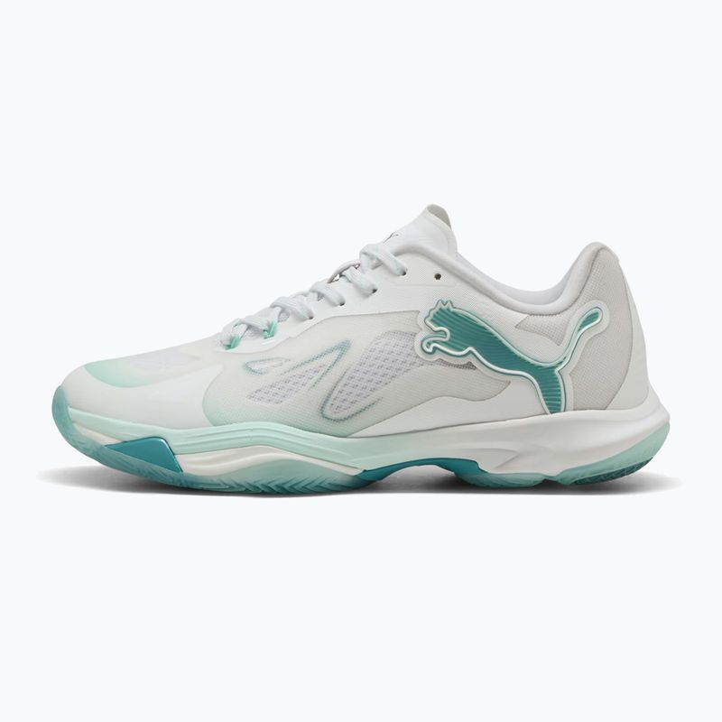 Damen Handballschuhe PUMA Vantage Nitro Game On Puma White/Baltic Blue/Fresh Water 8