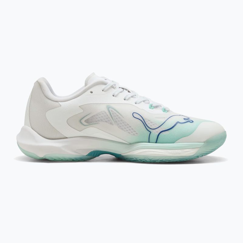Damen Handballschuhe PUMA Vantage Nitro Game On Puma White/Baltic Blue/Fresh Water 9