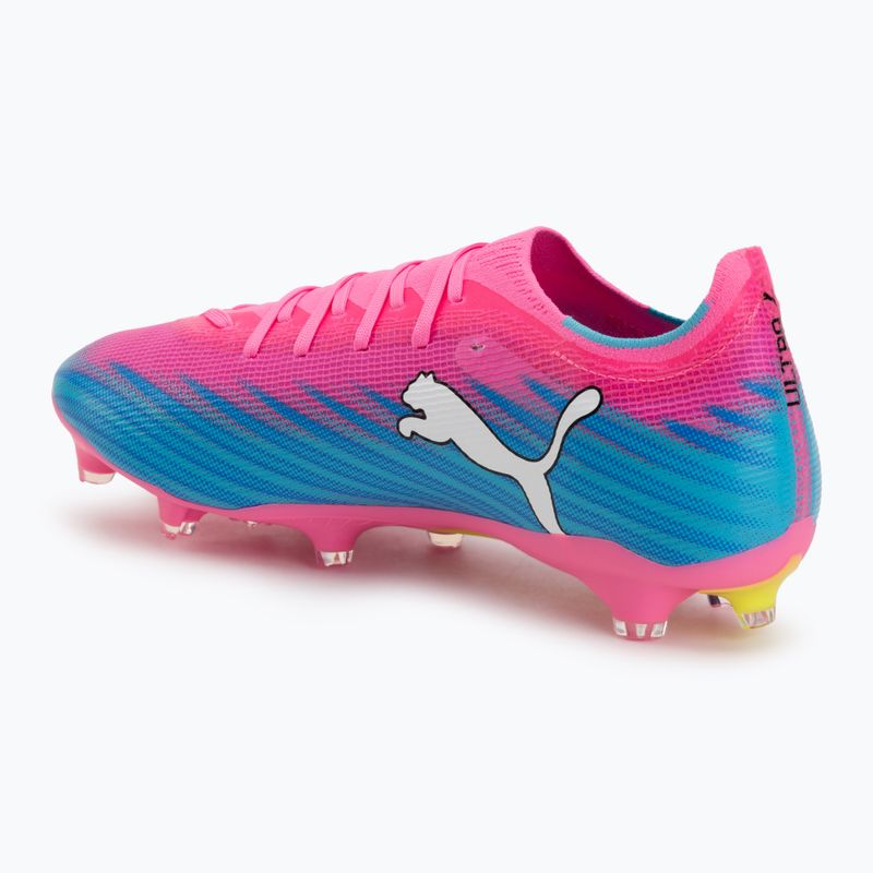 Fußballschuhe PUMA Ultra 6 Match FG/AG poison pink/puma white/sun stream/bright aqua/puma black 3