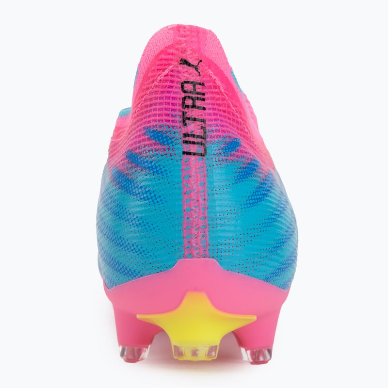 Fußballschuhe PUMA Ultra 6 Match FG/AG poison pink/puma white/sun stream/bright aqua/puma black 6