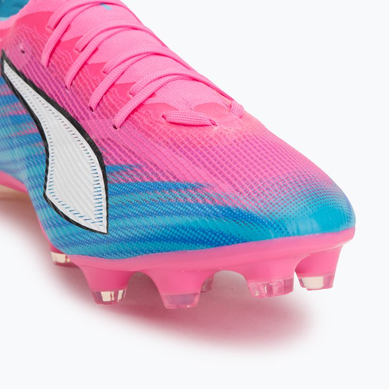 Fußballschuhe PUMA Ultra 6 Match FG/AG poison pink/puma white/sun stream/bright aqua/puma black 7