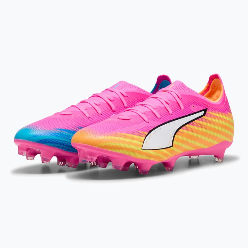 Fußballschuhe PUMA Ultra 6 Match FG/AG poison pink/puma white/sun stream/bright aqua/puma black 3