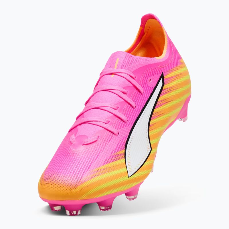 Fußballschuhe PUMA Ultra 6 Match FG/AG poison pink/puma white/sun stream/bright aqua/puma black 4
