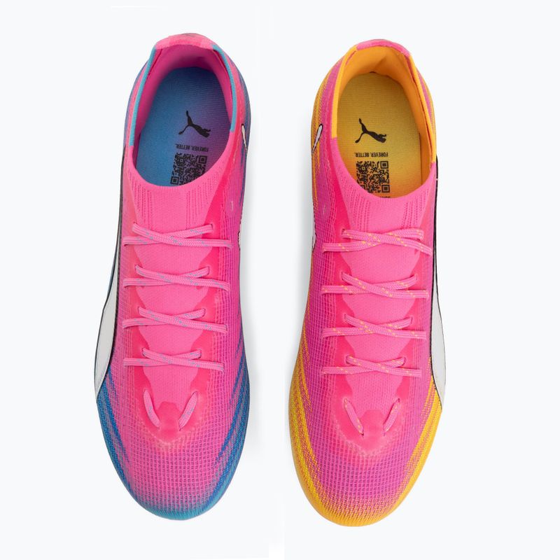 Fußballschuhe PUMA Ultra 6 Pro FG/AG poison pink/puma white/sunstream/bright aqua/puma black 5
