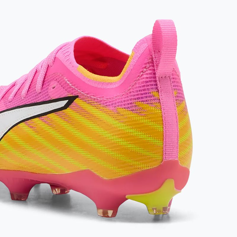 Kinder Fußballschuhe PUMA Ultra 6 Pro Jr FG/AG poison pink/puma white/sunstream/bright aqua/puma black 5