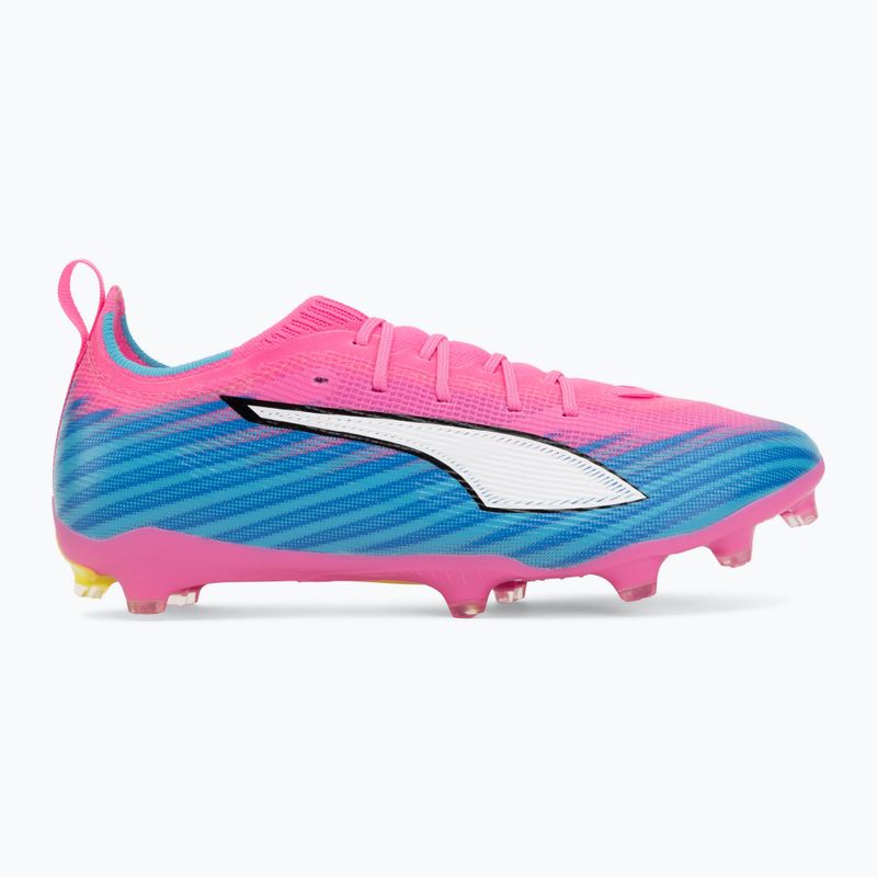 Kinder Fußballschuhe PUMA Ultra 6 Pro Jr FG/AG poison pink/puma white/sunstream/bright aqua/puma black 2