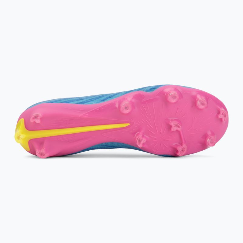 Kinder Fußballschuhe PUMA Ultra 6 Pro Jr FG/AG poison pink/puma white/sunstream/bright aqua/puma black 4