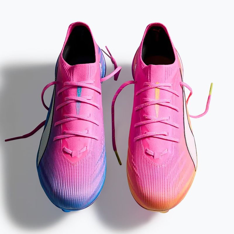 Fußballschuhe PUMA Ultra 6 Ultimate FG poison pink/puma white/sun stream/bright aqua/puma black 6