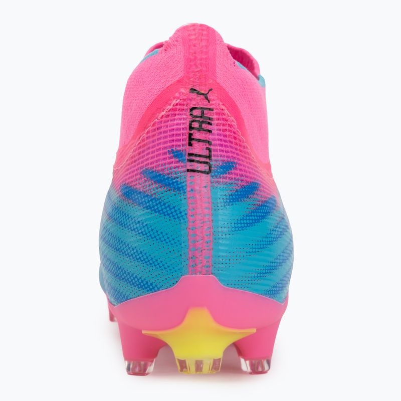 Fußballschuhe PUMA Ultra 6 Match + FG/AG poison pink/puma white/sun stream/bright aqua/puma black 6