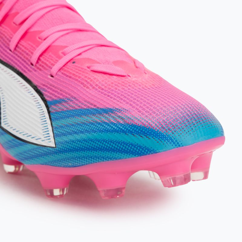 Fußballschuhe PUMA Ultra 6 Match + FG/AG poison pink/puma white/sun stream/bright aqua/puma black 7