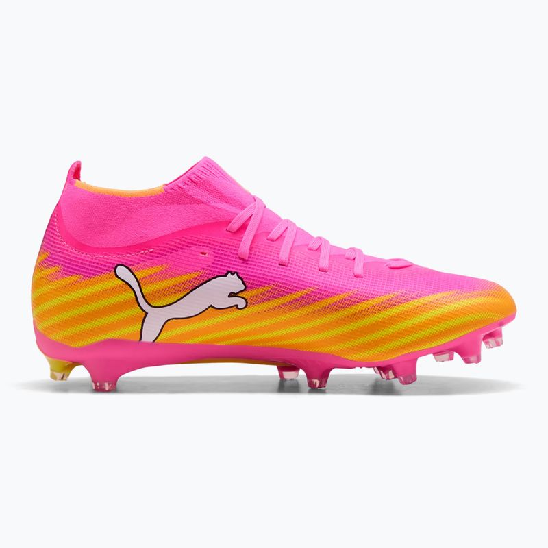 Fußballschuhe PUMA Ultra 6 Match + FG/AG poison pink/puma white/sun stream/bright aqua/puma black 2