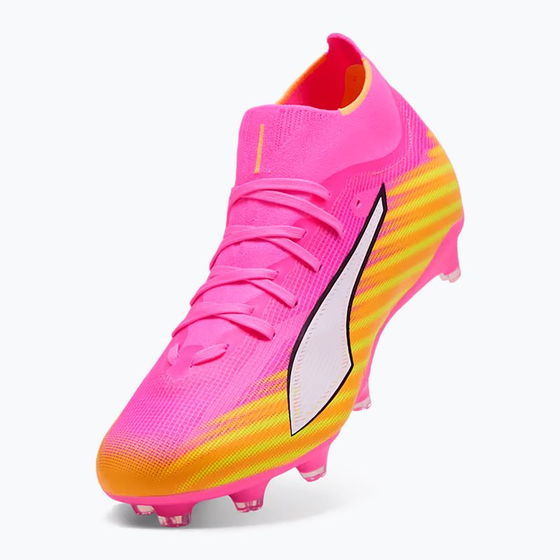 Fußballschuhe PUMA Ultra 6 Match + FG/AG poison pink/puma white/sun stream/bright aqua/puma black 3
