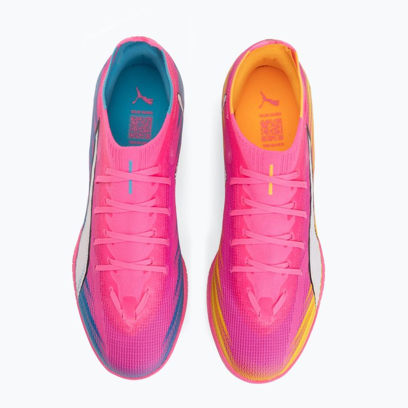 Fußballschuhe PUMA Ultra 6 Match TT poison pink/puma white/sun stream/bright aqua/puma black 5